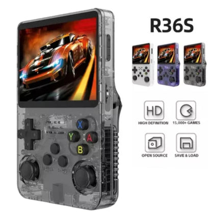 GAME CONSOLE R36S-RETRO PORTATIL -MAS DE 20.OOO MIL JUEGOS YA INSTALADOS🎮 ⭐⭐⭐⭐⭐